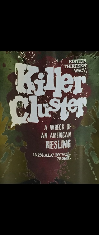 2013 Killer Cluster Riesling